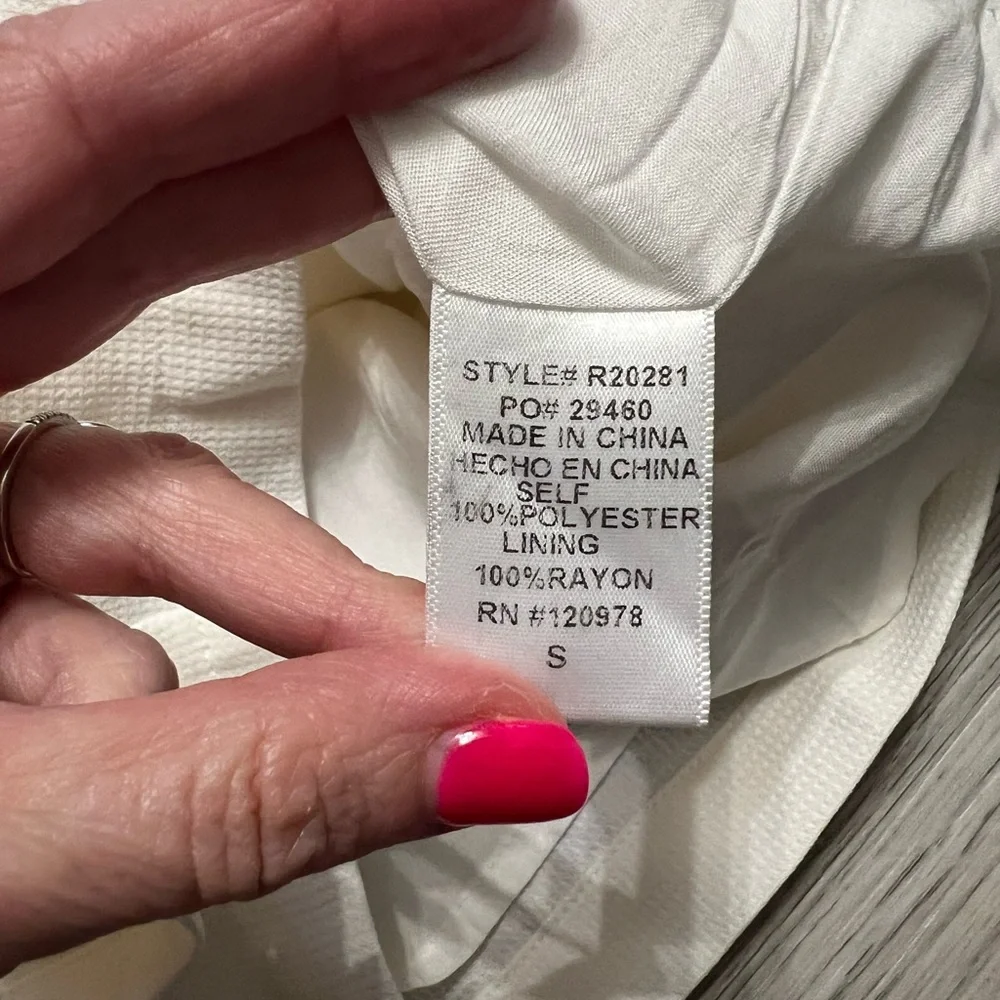 Entro boutique Waffle Knit Romper size S - Picture 6 of 7